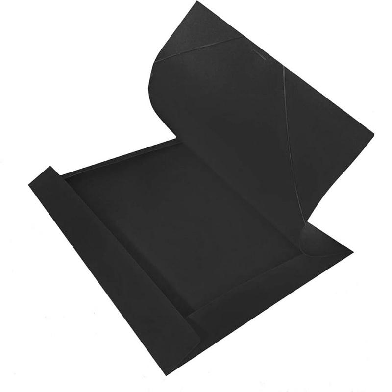 CARPETA DE DIBUJO 35X50CM NEGRO BOLSA 35X50  512