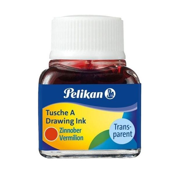 TINTA CHINA PELIKAN 523 N3 BERMELLON 10ML