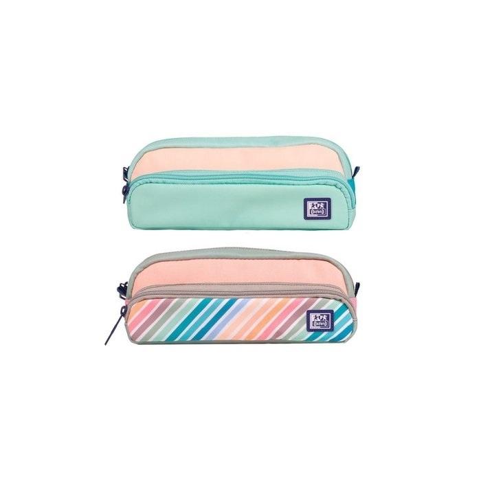 ESTUCHE KANGOO 2 CREMALLERAS Colorblock - 2 modelos