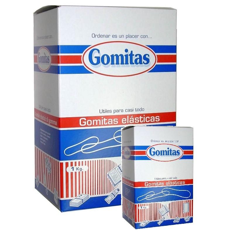 GOMAS ELASTICAS 1KG 10CM CAJA GOMILLAS NUM10