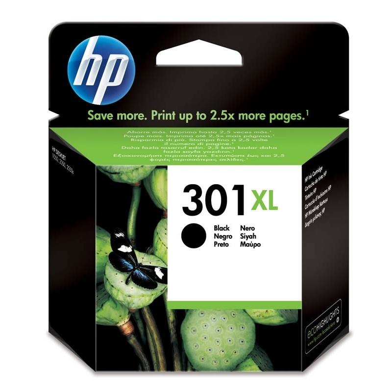 CARTUCHO ORIGINAL HP301XL NEGRO DESKJET 1050, 2050, 3050 - CH563EE