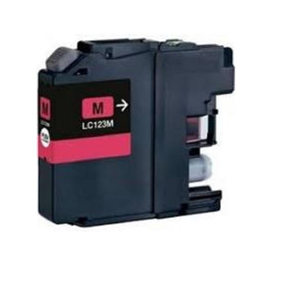 CARTUCHO COMPATIBLE ALTERNATIVO BROTHER LC-123M/LC-121M MAGENTA (600 PAG) DCPJ4110/MFCJ4410/MFC