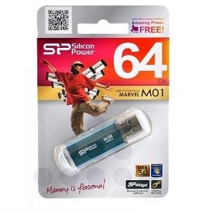 MEMORIA PENDRIVES USB 3.1 TSOP M01 SILICON POWER 64GB  (0,24  LPI INCLUIDO)