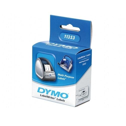 ETIQUETAS DYMO LABEL WRITER  13X25MM ROLLO 1.000 UDS.PAPEL BLANCO MULTIFUNCION (11353)
