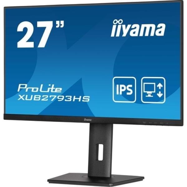 MONITOR IIYAMA PROLITE XUB2793HS-B7 PANTALLA PARA PC 68,6 CM (27") 1920 X 1080 PIXELES FULL HD LED NEGRO