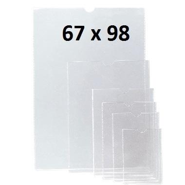 FUNDA PORTACARNETS 67X98 MM ESSELTE 46002 ( 100 )