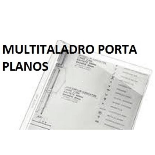 FUNDA PORTAPLANOS CORTE DIAGONAL MULTITALADRO DINA4