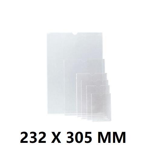 FUNDA PORTACARNETS 232X305MM DINA4 ESSELTE PVC 140MICRAS UÑERO 185Q ( 100 )