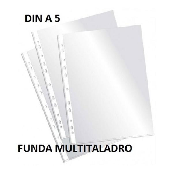 FUNDA MULTITALADRO DINA5 80 MICRAS 11 TALADROS