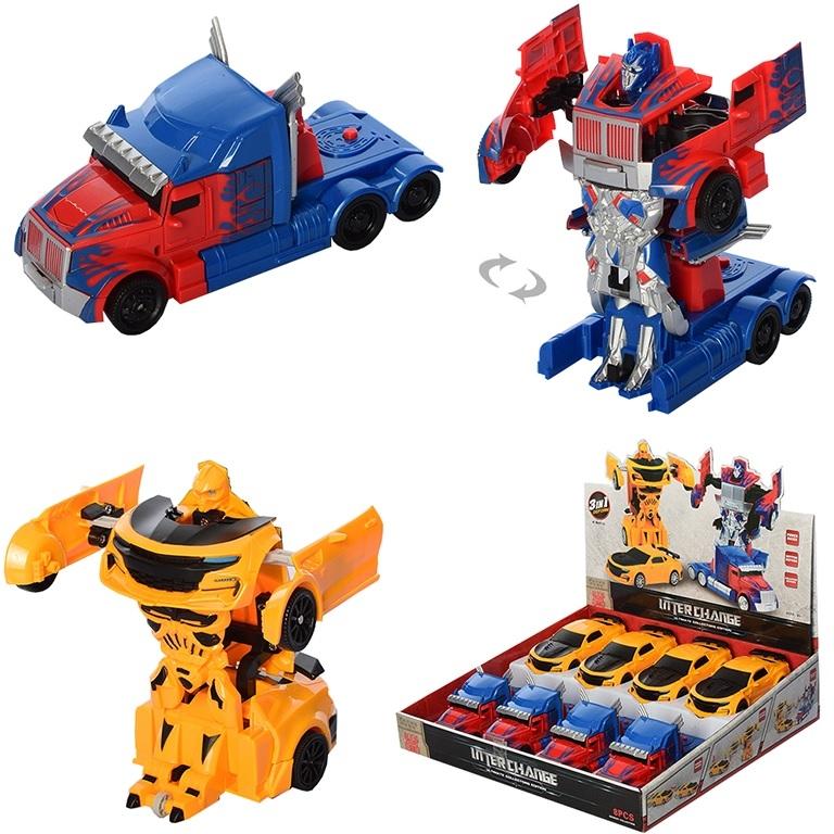 COCHE CAMBIA ROBOT 39-6969  CAJA 6 UNIDADES