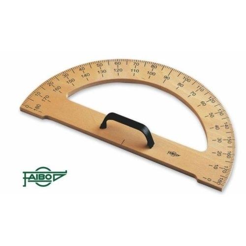 SEMICIRCULO 40CM DE PLASTICO PARA PIZARRA FAIBO 232