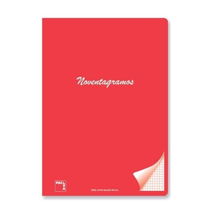 LIBRETA GRAP FOLIO LINEAS TBB 48H 90GR PACSA ROJO