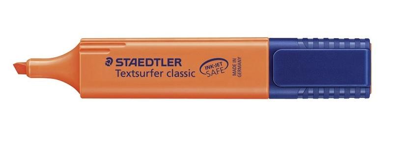 Staedtler Textsurfer Classic 364-4 - Rotulador fluorescente, punta  biselada, color naranja