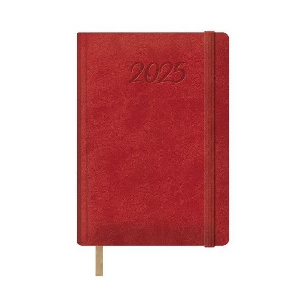 AGENDA SAMBA DIA PAGINA ROJO 15X21 CM