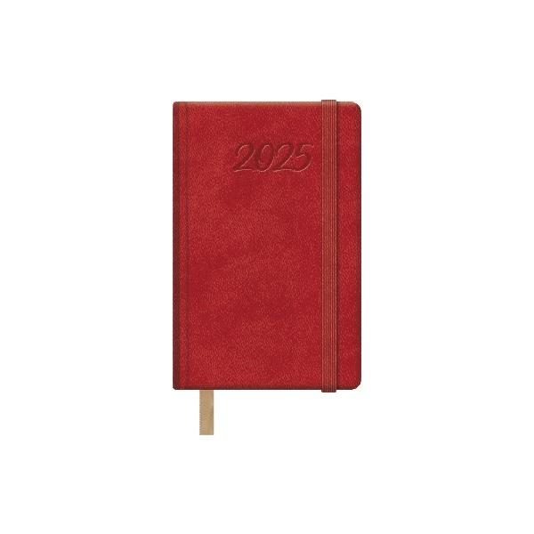 AGENDA SAMBA SEMANA VISTA ROJO 8,5X13 CM