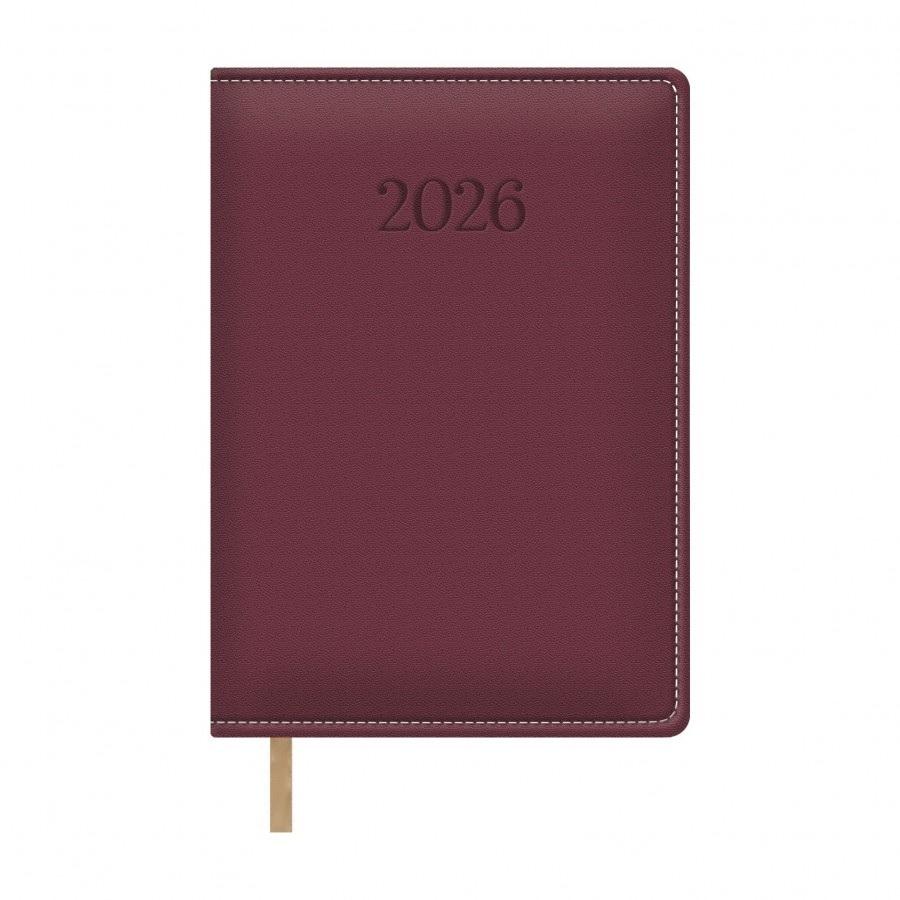 AGENDA  DOHE BOLONIA DIA PAGINA 15X21CM BURDEOS