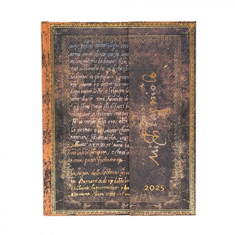 AGENDA PAPERBLANKS ULTRA MICHELANGELO, CALIGRAFIA SEMANA VISTA 180X230MM