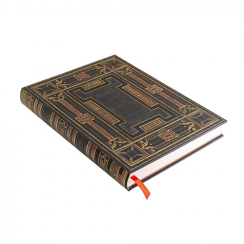 AGENDA PAPERBLANKS ULTRA ONIX DIA PAGINA 180X230MM