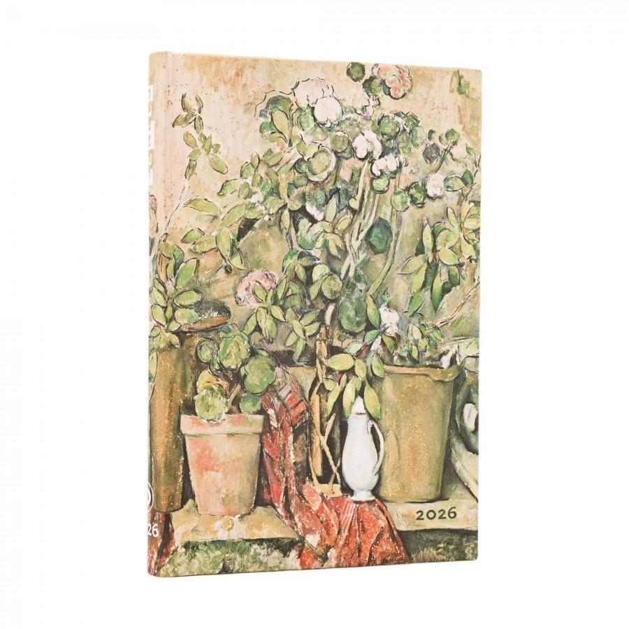 AGENDA PAPERBLANKS MINI MACETAS Y FLORES CEZANNE SV 95X140