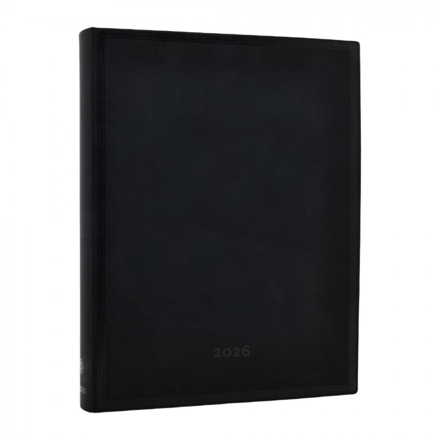 AGENDA PAPERBLANKS ULTRA FLEXI  NEGRO CLASICO D/P 180X230MM