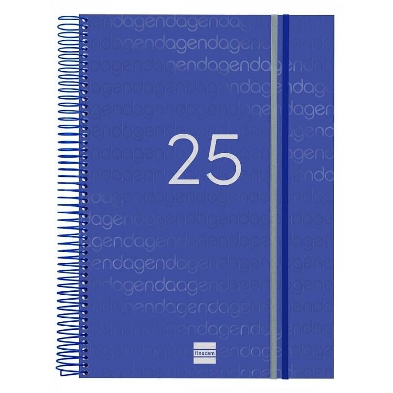 AGENDA YEAR E40 DIA PAGINA 2025 AZUL