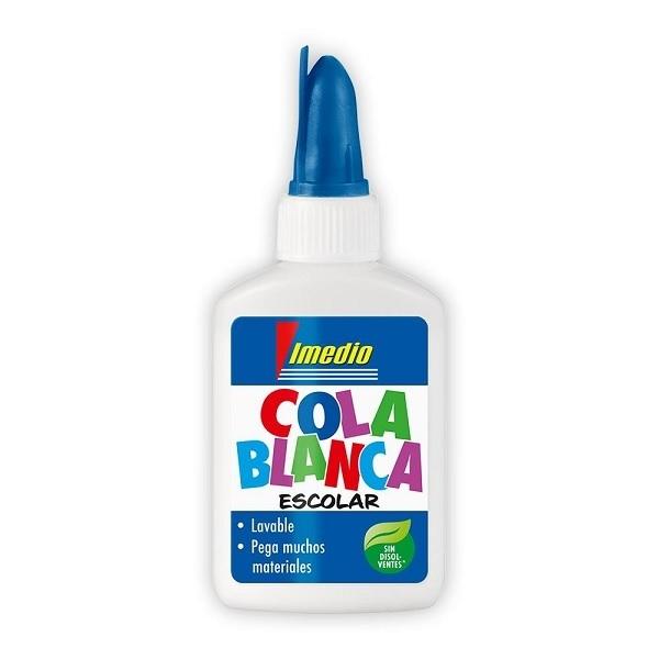 COLA BLANCA PEGAMENTO 100GR O 1000GR IMEDIO SECADO RAPIDO TRANSPARENTE