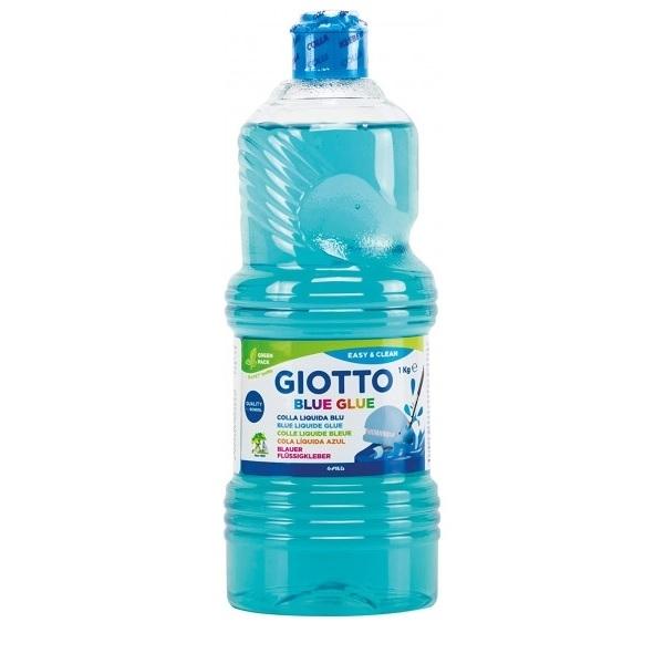 COLA AZUL-TRANSPARENTE GIOTTO BIB ESCOLAR 1 KGR.