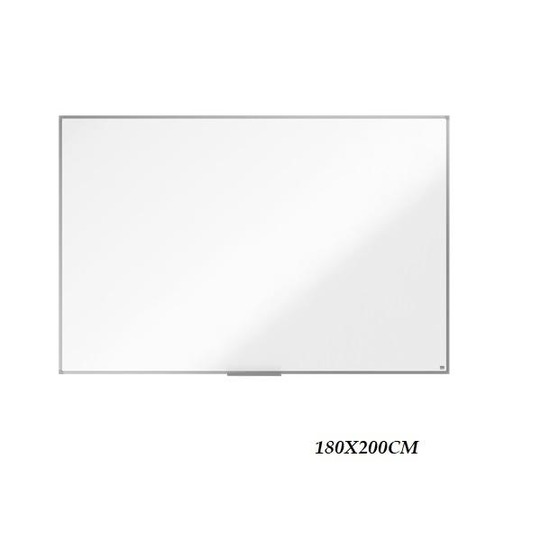 PIZARRA BLANCA MAGNETICA  180X120CM NOBO BASIC LACADA MARCO ALUMINIO