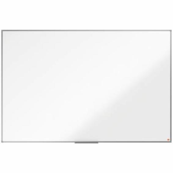 PIZARRA BLANCA MAGNETICA NOBO ESSENCE VITRIFICADA MARCO ALUMINIO  180X120CM