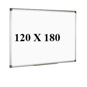 PIZARRA LACADA BLANCA 120X180 PERFIL ALUMINIO MAGNETICA ( SERIE VISUALLINE )