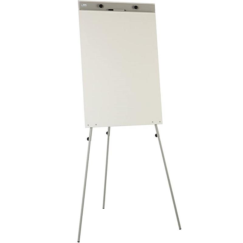PIZARRA CONFERENCIAS BLANCA TRIPODE CONVENCION MELAMINA 70X100CM RD-600