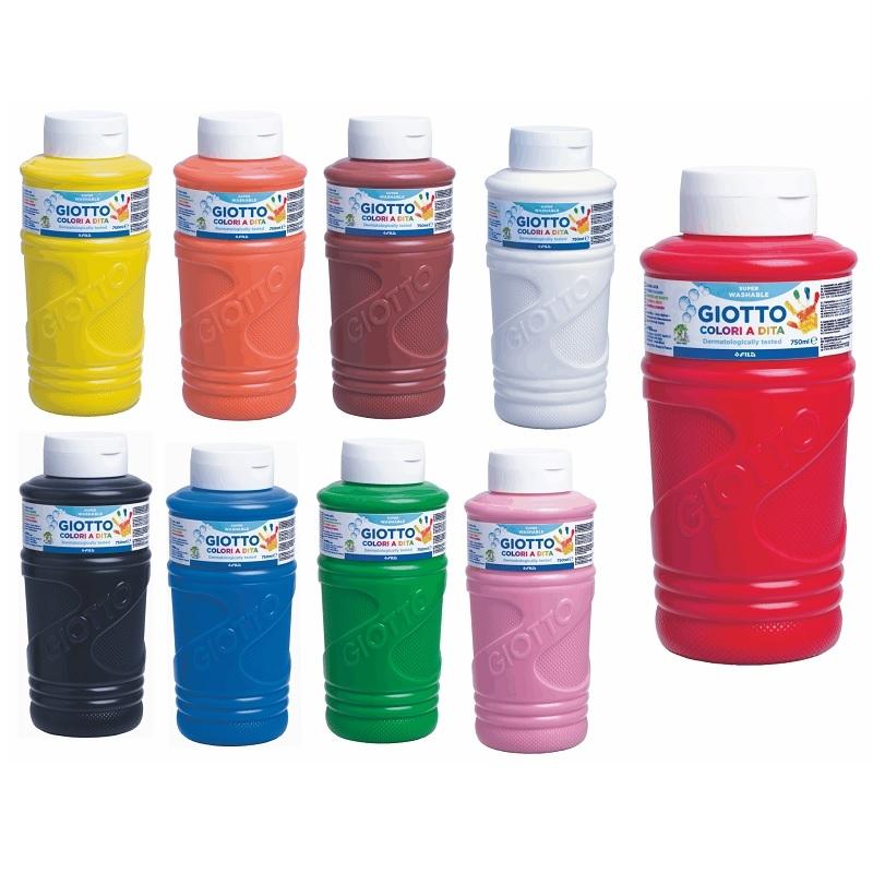 PINTURA DE DEDOS GIOTTO BE-BE  750ML (BOTE) VIOLETA