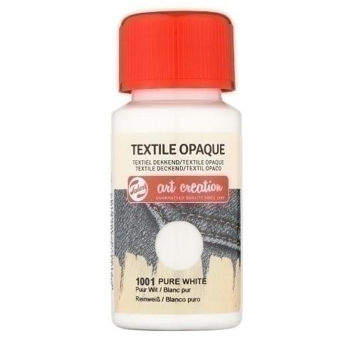 PINTURA PARA TEXTIL TALENS ART CREATION OPACA 50ML (BOTE) BLANCO PURO