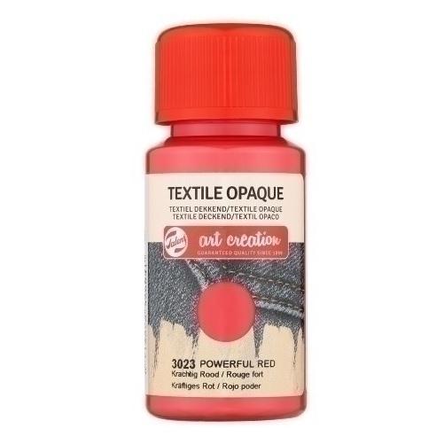 PINTURA PARA TEXTIL TALENS ART CREATION OPACA 50ML (BOTE) ROJO PODER