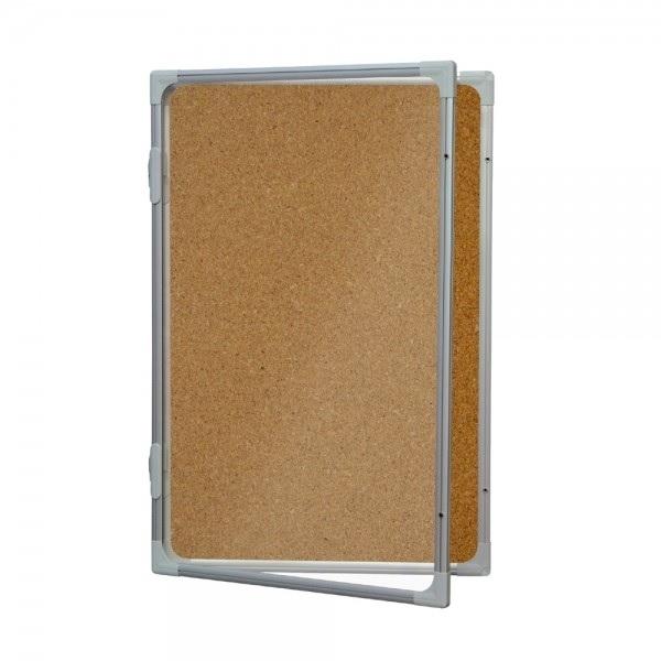 VITRINA PUERTA APERTURA HORIZONTAL CORCHO  SERIE VISUALLINE