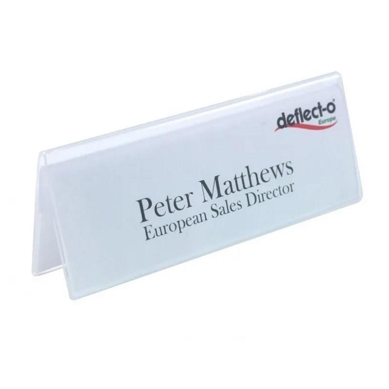 EXPOSITOR SOBREMESA PORTANOMBRES 150X55X30MM DEFLECTO