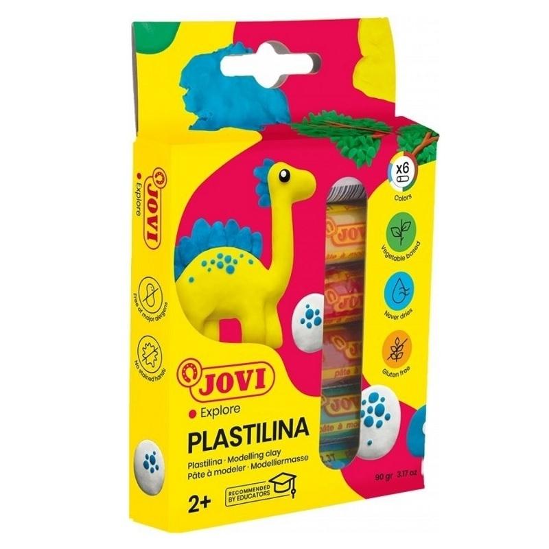 PLASTILINA Estuche 6 barras 15 g colores surtidos