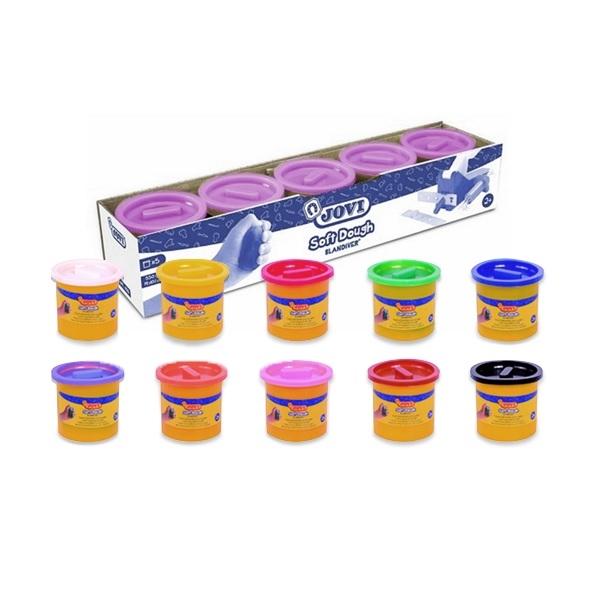 PLASTILINA BLANDIVER 110 GRAMOS JOVI