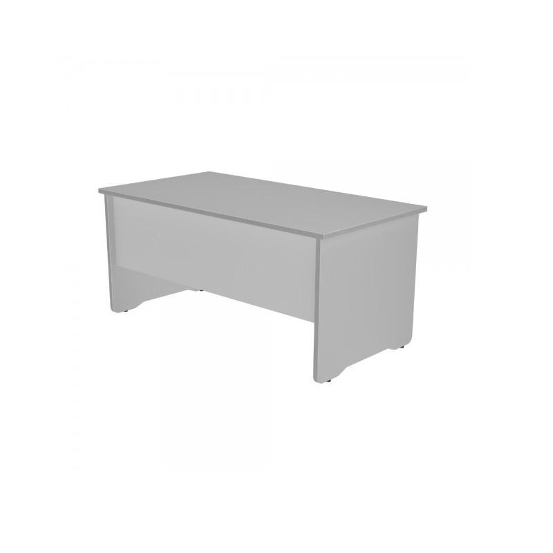 MESA ROCADA WORK 140X80 ESTRUCTURA ALUMINIO TABLERO GRIS