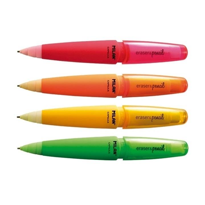PORTAMINAS 1,3MM MILAN CAPSULE FLUO ( 20 )