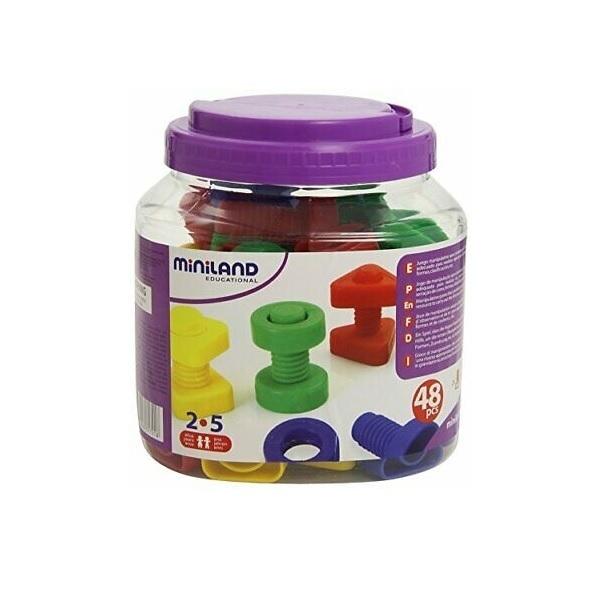 TORNILLOS Y TUERCAS 48 PCS MINILAND