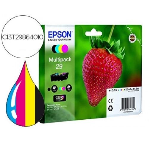 CARTUCHO ORIGINAL MULTIPACK EPSON T29 XP235 N.29 T2986