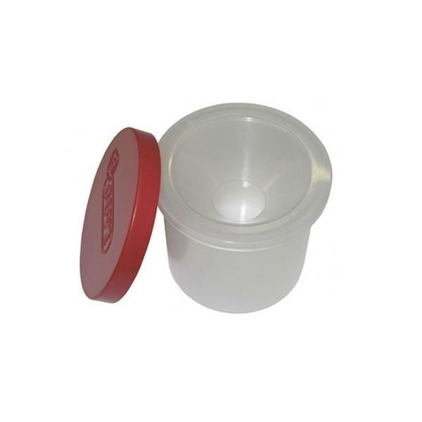 VASO PARA LIMPIEZA PINCELES INDERRAMABLE DE PLASTICO ANTIVUELCO JOVI 125
