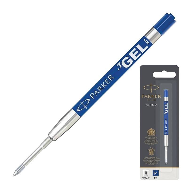RECAMBIO BOLIGRAFO PARKER GEL AZUL PUNTA MEDIA