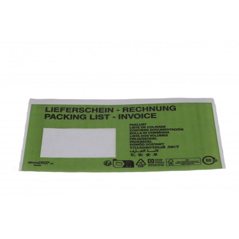 SOBRE ADHESIVO PAPEL PORTADOCUMENTOS ENVIO 240X185MM DOCUFIX SAM (250)