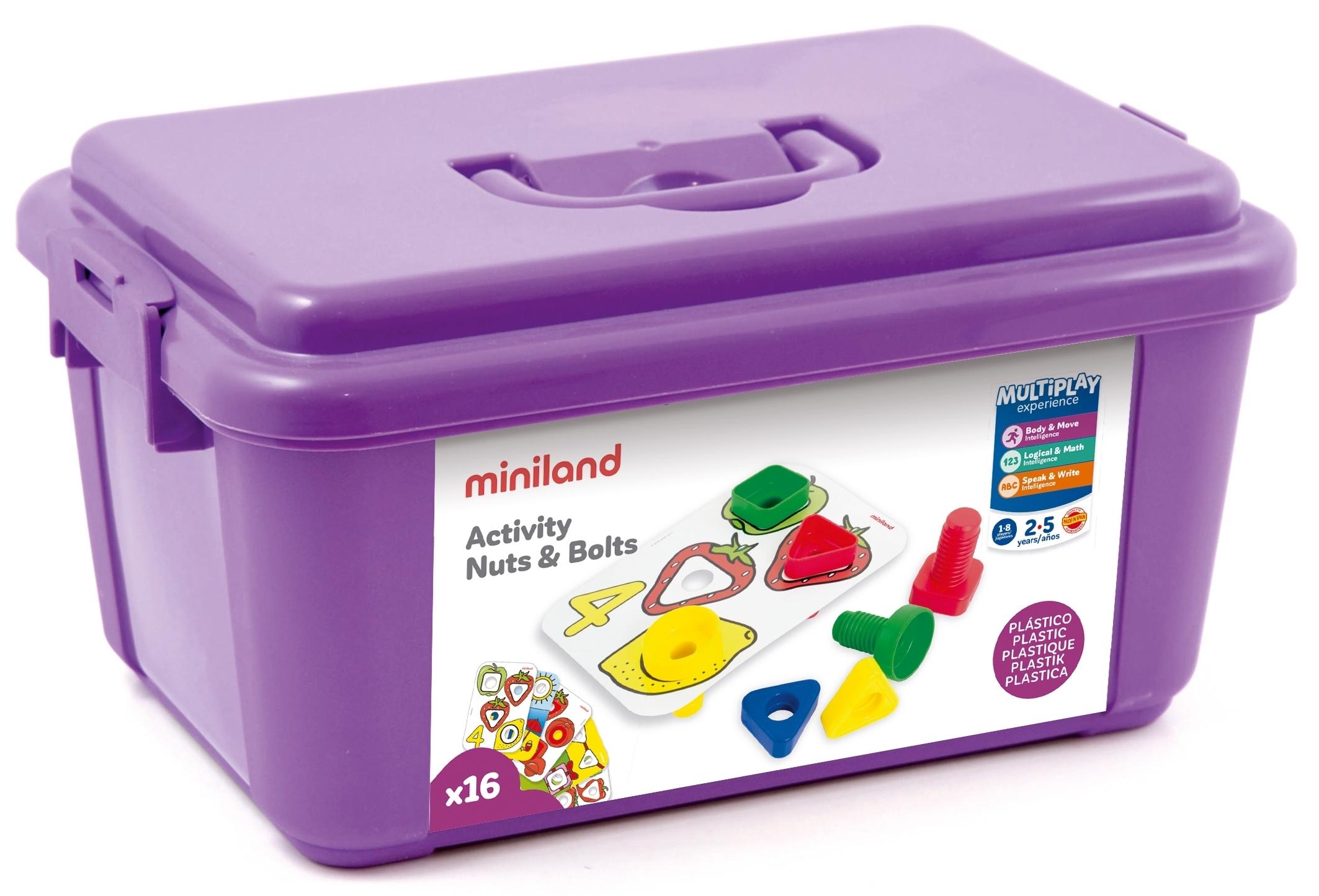 ACTIVITY TORNILLOS Y TUERCAS MINILAND