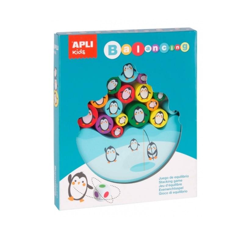 JUEGO APLI PUZZLE EQUILIBRIO PINGUINOS 16UDS ( 17203 )