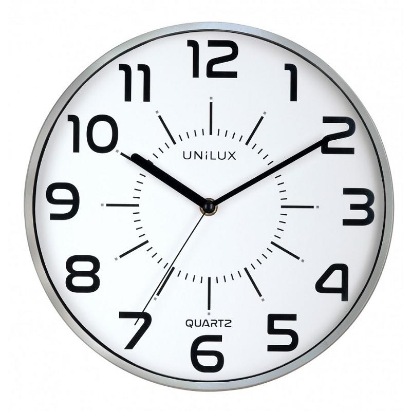 RELOJ POP GRIS METALIZADO