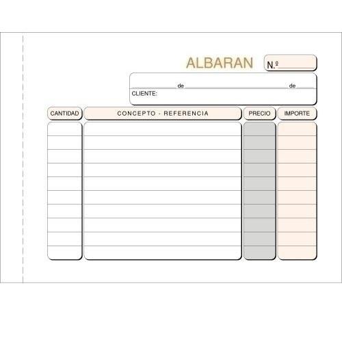 TALONARIO ALBARANES 8 APAISADO TRIPLCADOI LOAN