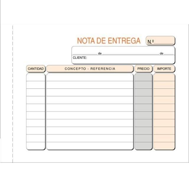 TALONARIO ENTREGAS 1/4 CUARTO APAISADO LOAN T26